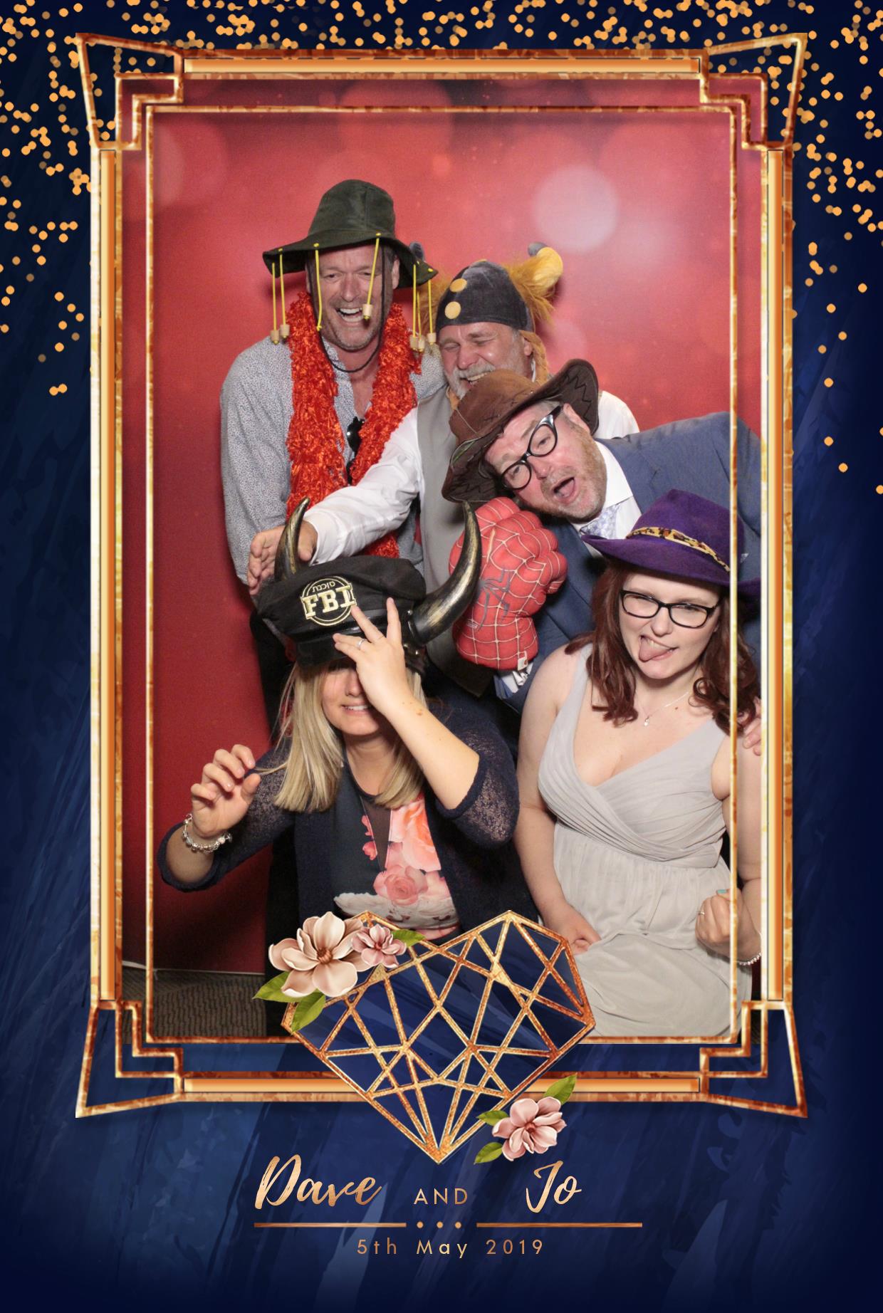 Dave and Jo's Wedding | View more photos from the event at gallery.myphotoboothexperience.co.uk/u/MyPhotoBoothExperienceLtd/Dave-and-Jos-Wedding